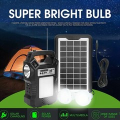 Emergency Power Station Battery Power Supply Solar Generator Portable Back Up