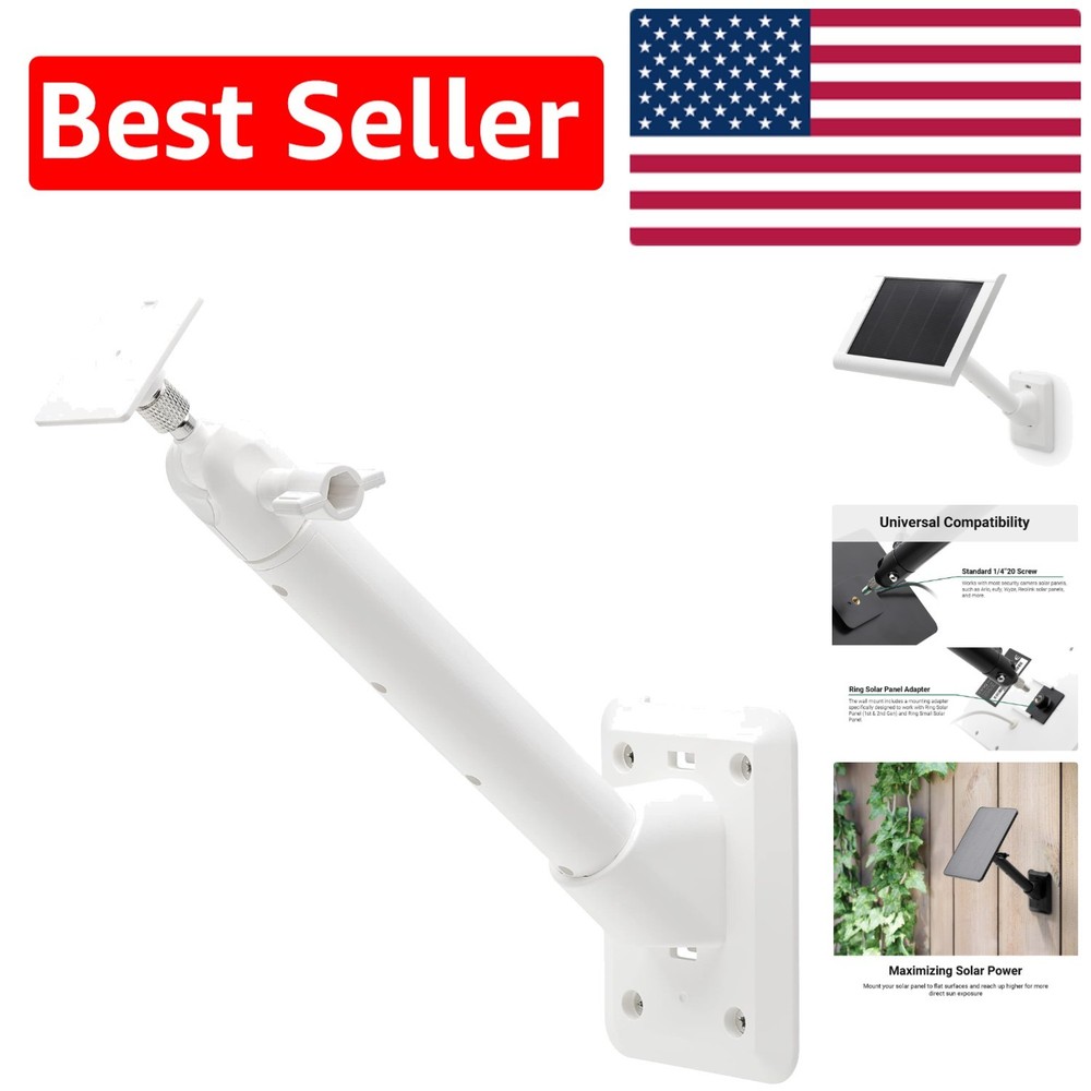 Durable Weather-Resistant Solar Panel Wall Mount – Universal Fit for All Brands