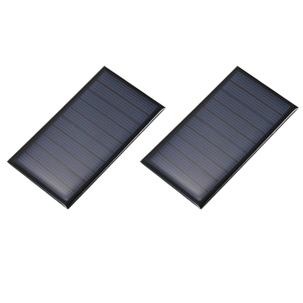 2PCS 5V 0.35W 0.07A Mini Solar Panels for Solar Power Small Solar Cells