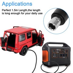 XT60 to 8mm Adapter Cable Bullet Connector 14AWG DC 8020 Power Adapter Cable
