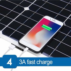 Solar Panel Kit,12 Volt Trickle Charger Battery Charger Maintenance Boat RV Car