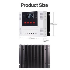 WIFI App Supported Advanced Functions in a Multi Amp Solar Charge Controller
