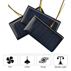 1/2/3/4/5/10X Small Polycrystalline Solar Panel Cell Module For Garden Lights
