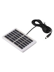 Solar Panel 5W 6V with 3 Meter Cable for Effective Outdoor Energy Supply