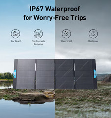 Anker Solix PS400 400W Solar Panel Portable Foldable High Efficiency Free Ship