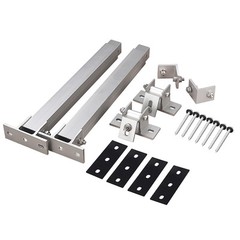 Solar Panel Mounting Bracket Stand Module Adjustable Flat Roof Fixing Wall Roof