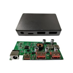 Voltage Stabilizing Junction Box with Dual USB Ports for Solar Panel Charging