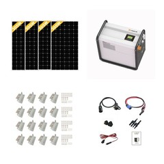 Complete kit Hysolis 4.5 KWh lithium battery generator 3KW output 1500W PV Power