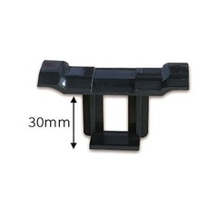 10-50X Solar Panel Mud Removal Clip 30/35/40mm Photovoltaic Panels Rubber Buckle