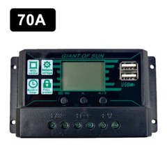 10A-100A MPPT Solar Panel Regulator Charge Controller 12/24V Focus Tracking UK