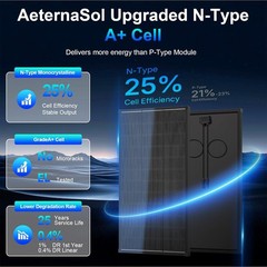 200W Solar Panel Monocrystalline Cell Battery Power Boat Roof Home Off-Grid Kit