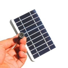 For Camping For Outdoor Travel 5V Solar Panel 5V DC Output DC5521 Connector