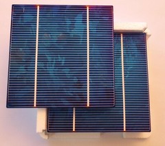 Solar Cells Silicon -DIY – 18% Eff. – 125x125mm – unmounted – fragile – Qty100
