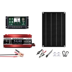 Grennova 1500W Pure Sine Solar System 60A MPPT Dual Voltage Inverter RV Van Farm