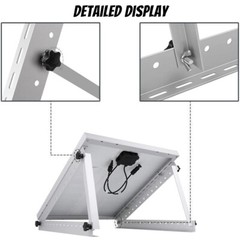 22inch Solar Panel Mount Bracket 90° Tilt Adjustment Waterproof Solar Bracket
