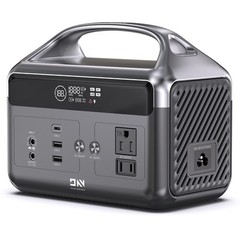 Portable Power Station 192Wh Solar Generator, 2 AC Outlets, USB-C Fast Charge, C