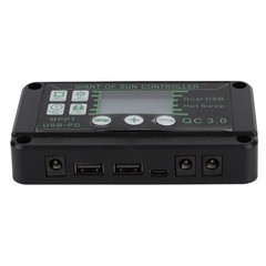600W 100A MPPT Solar Charge Controller 15W 18V Solar Panel Kit for Car RV Campin