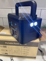 Open Box Portable Power Station 350W, 260Wh/70,000mAh Backup Lithium Battery