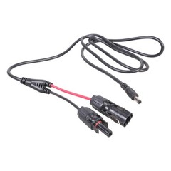 Solar Panel Connectors to Adapter Cable Power Plug 5.5mmx2.1mm Converters