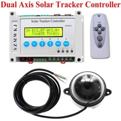 6000N 2X18″ Linear Actuator W/ Anemometer Controller DIY Dual Axis Solar Tracker