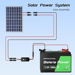 20FT 10AWG Solar Panel Extension Cable, 6mm² Solar Extension Cable Wire