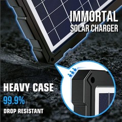 20W 12V Solar Battery Charger with USB Port – Intelligent Charge Controller