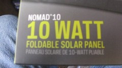GoalZero Nomad 10 solar panel, nib, free shipping