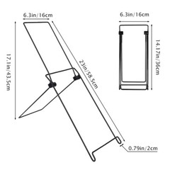Portable Solar Panel Stand Mounting Bracket Foldable Lightweight Support Stand