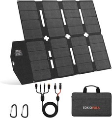 Lightweight 100W Foldable Solar Panel Charger | Versatile Power for Outdoors
