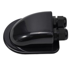 ABS Solar Panel Double Cable Entry Gland Housing RV for CARAVAN Boat Camping