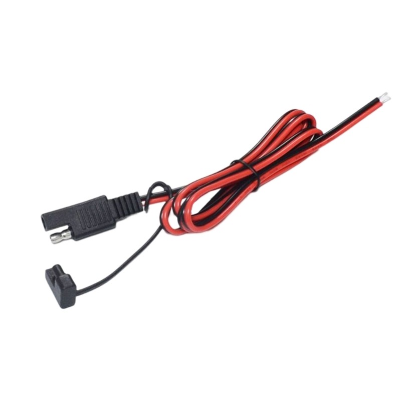 SAE Connector DIY Cable Cord 18AWG Extension Cable Cord with Dustproof Cover