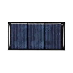 Mini Solar Panel Cell 1.5V 160mA 0.24W 60mm x 30mm for DIY Project,Pack of 10