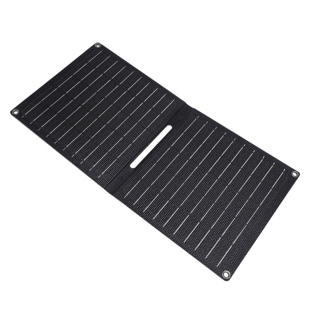 Foldable Solar Panel 24W 5V Efficient Charging USB And Type-C Monocrystalli YVCE