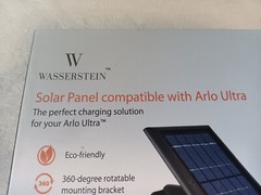 Solar Power Panel for Arlo Ultra, Ultra 2, Pro 3, Pro 4 Outdoor Security Camera