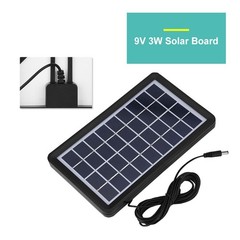 9V 3W Solar Board Waterproof 93% Light Transmittance Poly Silicon Solar Cell