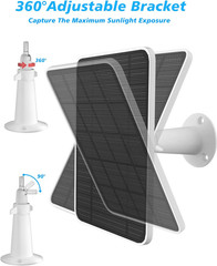 Solar Panel Charger Compatible with Ultra/Ultra 2/Pro 3/Pro 4/Pro 3 Floodlight S