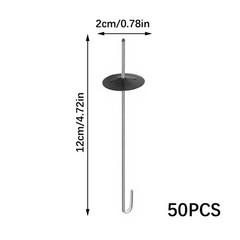 50Pcs Practical Wire Meshes Critter Guard Clip Solar Panel Bird Guard Fasteners