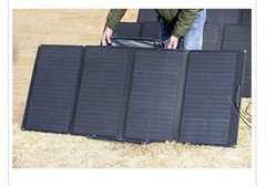 EcoFlow 160W Portable Solar Panel Kit for Power Station outdoors EF-FLEX-160 NIB