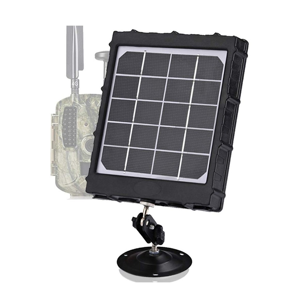 TKKOK Trail Camera Solar Power Panel 8000mAh 3W Supporting 12V 9V 6V for All …