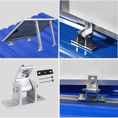 Solar Panel Mounting Brackets, 8PCS Adjustable RV Solar Panel Mount, Tilt Angle
