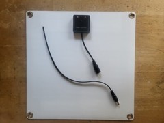 Portable Solar Panel 11″ and Solar Charge Controller