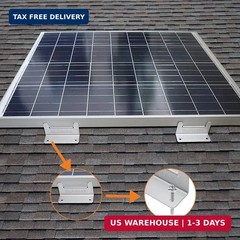16 Units per Set Solar Panel Mounting Z Brackets, Solar Panel Mounting Brackets