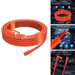 VOLTKARE 26FT(8m) 14AWG DC Extension Cable Solar Panels DC7909 & 8020