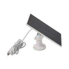 For Outdoor Cameras 5W Solar Panel Easy Installation USB And USB-C Ports