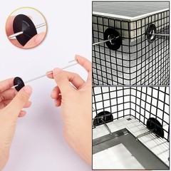 Solar Panel Bird Guard Fastener, 50 Sets Critter Guard Clips for Attaching Wi…