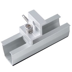 Solar Panel Rails Bracket PV Fixing 30mm/35mm End/Middle Clamp Kit Roof Mounting