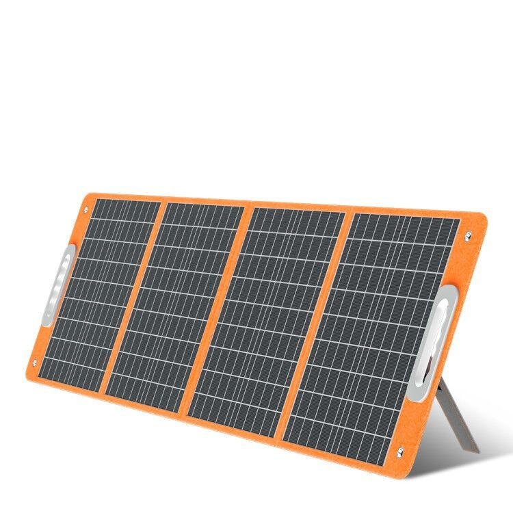 100W 18V Portable Solar Panel Foldable Solar Charger with 5V USB 18V DC Output