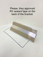 Solar panel Bracket’s 4” (4 Pack) TheyGreat for mounting solar panels.