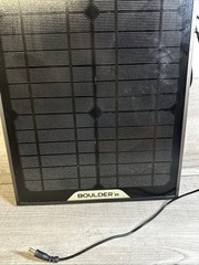 Goal Zero Boulder 15 Solar Panel 15 Watt Solar Panel Camping Travel Untested