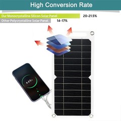 Aocoray Mini 5V 6W USB Solar Panel Portable 5 Volt 6 Watt High Efficiency